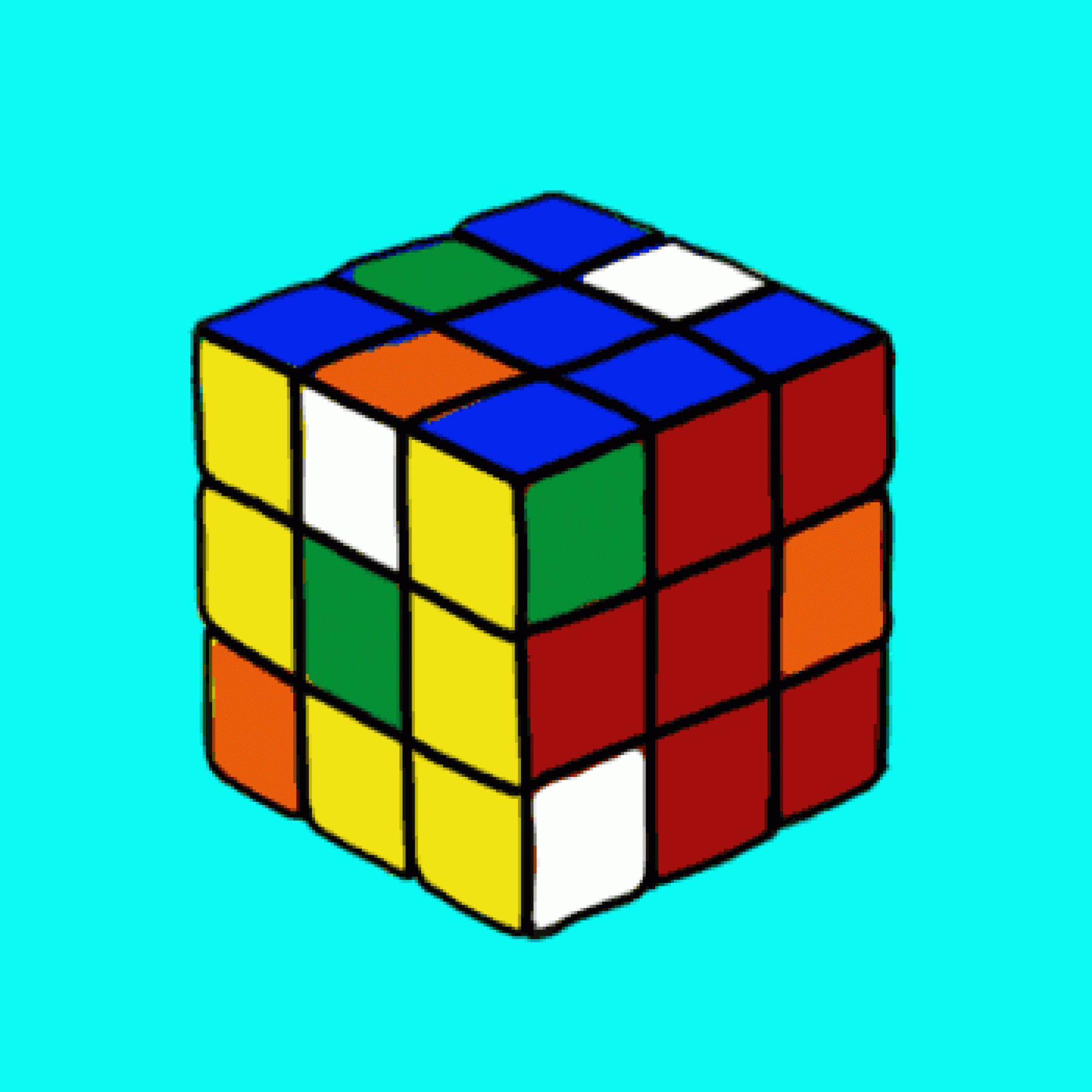 Rubik's cube game gif - VideosGifs.Net