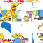 Arma al rompecabezas de los Simpsons
