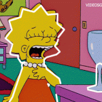 Atrapa a Lisa cuando rompa la copa