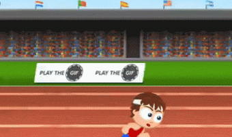Catch her when she reaches the goal