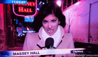 Reporter with a Cold