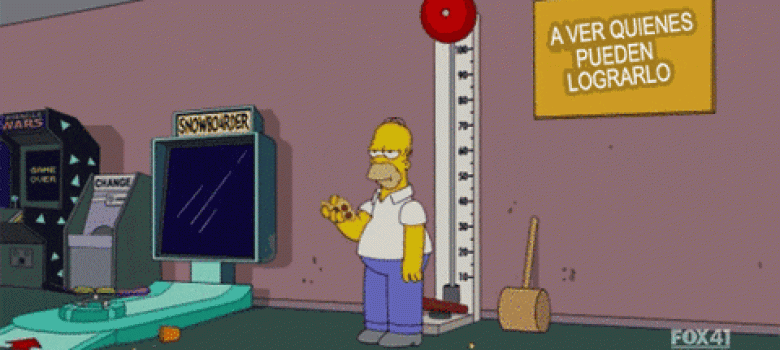 Homer’s Challenge for the Gif