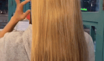 How to make a ponytail without an elastic band