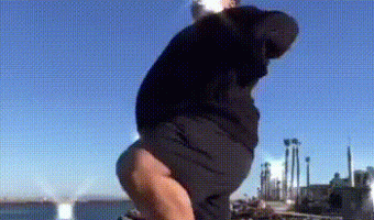 Dancing on the pier