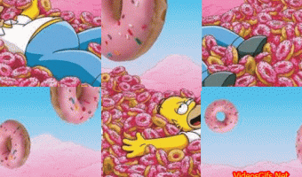 Discover the photo of Homer in the puzzle