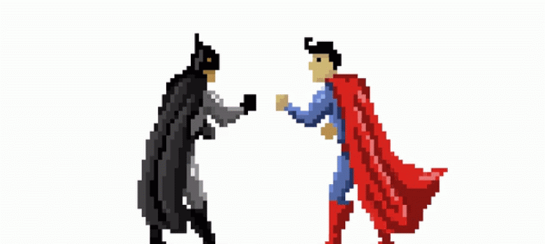 Stop the GIF when Batman hits Superman