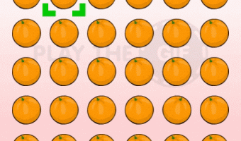 Stop the game on the inverted orange