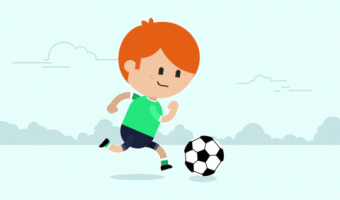 Stop him before he takes the soccer ball from him