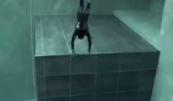 Free diving in the world’s deepest pool