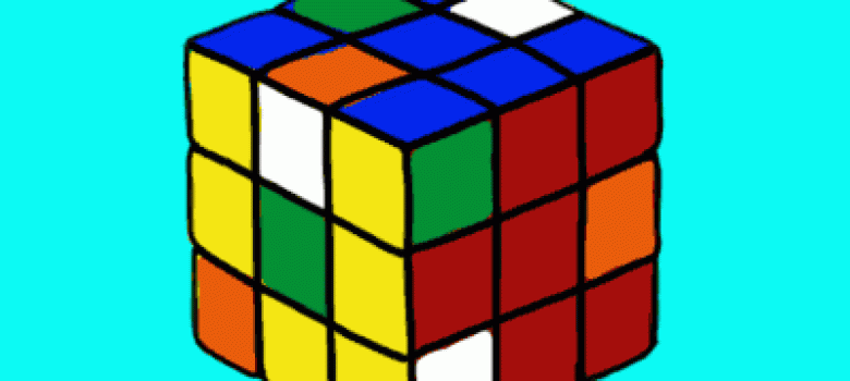 Rubik’s cube game gif