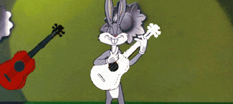 Game Put the Guitar to Bugs Bunny