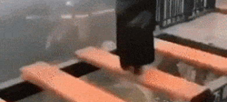 Jumping on the bridge