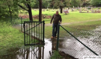 Jumping the puddle