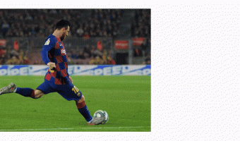 Loop created with 50 photos of Messi