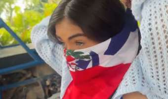 Maria Alejandra Villegas dándo un Paseo en Buggy