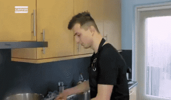 Me when she says she loves men that can cook