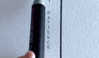 My patience