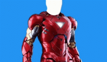 Put your face to Iron Man