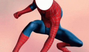 Put your face to spider man