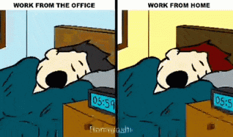 Office Work vs Home Work