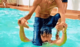 What could happen if we play in the pool 😮